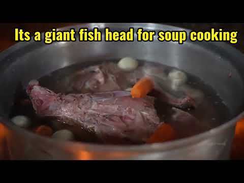 Amazing fish head soup for meal! #amazingfoodlover #cooking #recipe