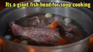 Amazing fish head soup for meal! #amazingfoodlover #cooking #recipe