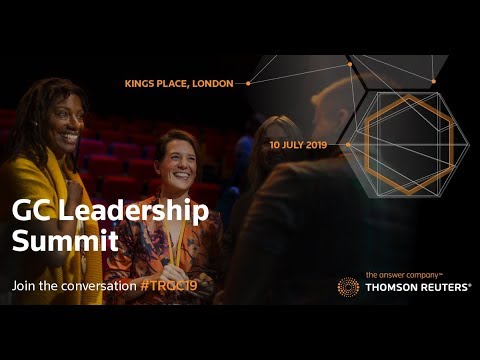 Thomson Reuters GC Leadership Summit 2019