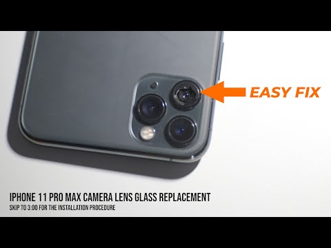 iPhone Camera Glass Lens Replacement Procedure | EASY FIX