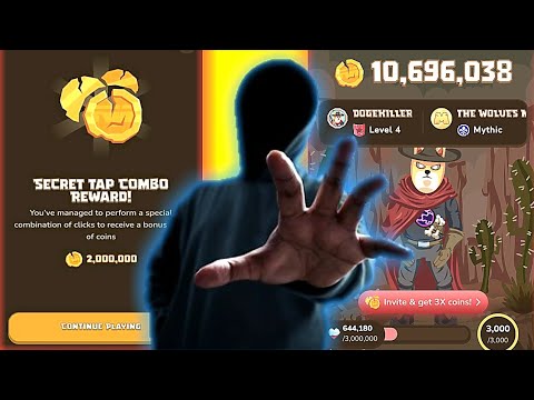 Secret Combo Tap in MemeFI Coin, Claim your 2,000,000 Coins as MemeFI DAILY COMBO Bonus