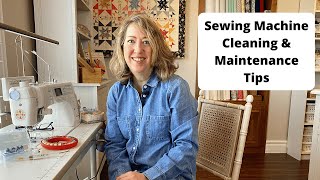 Sewing Machine Cleaning & Maintenance Tips