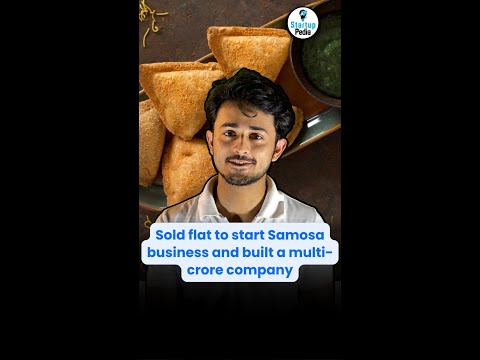 Husband-Wife duo sells their flat to start a samosa business and builds a multi-crore company.