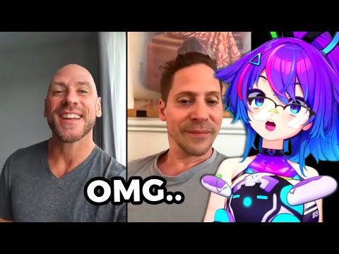 Johnny Sins and Neil Newbon wish Projekt Melody a happy birthday