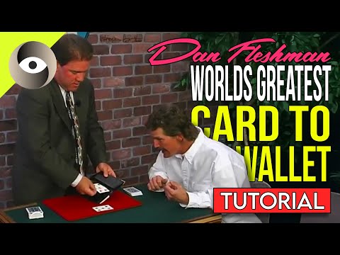 How to have a card teleport to a wallet | Saturday Sorcery Dan Fleshman tutorial