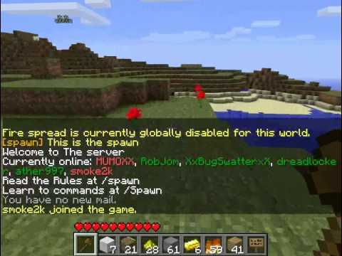 Minecraft Multiplayer Server First look Arround Come and Join!