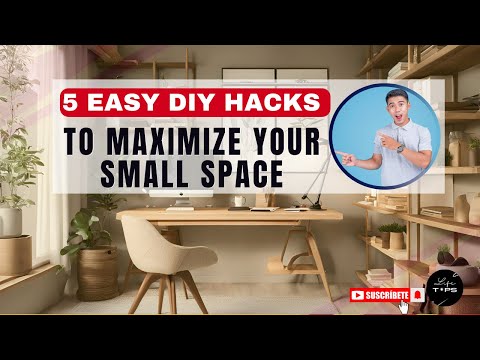 5 Easy DIY Hacks to Maximize Your Small Space |Smart Home Small Space Living Life TIPS #3