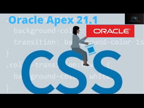 Format Column in Oracle Apex 21.1 Using CSS