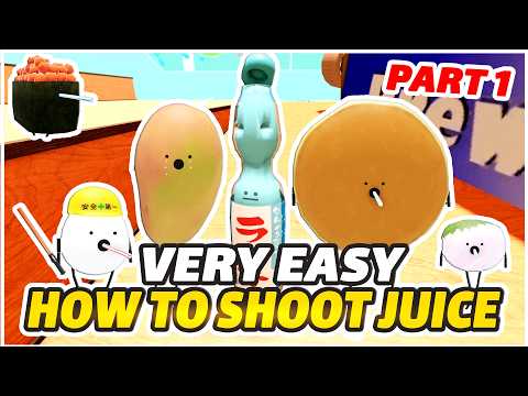 Roblox🥤Part 1 How to Shoot Juices in Juice Party | Secret Staycation