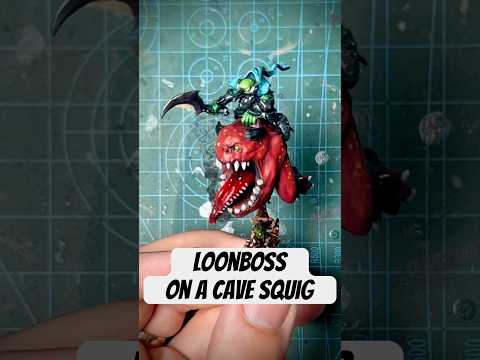 Loonboss in a Cave Squig #warhammer #shorts