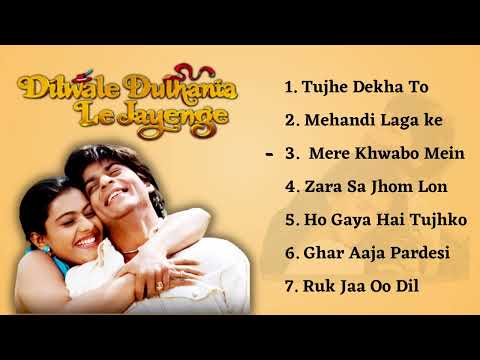 Dilwale Dulhania Le Jayenge Movie All Songs | Shahrukh Khan | Kajol  | Hindi Bollywood Songs