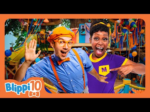 Blippi & Meekah Explore Indoor Playgrounds :Blippi Top 10 Videos | Blippi | Celebrating Diversity