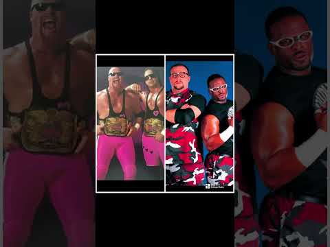 The Hart Foundation or The Dudley Boyz? #shorts #hartfoundation #dudley #wwe #aew #youtubeshorts