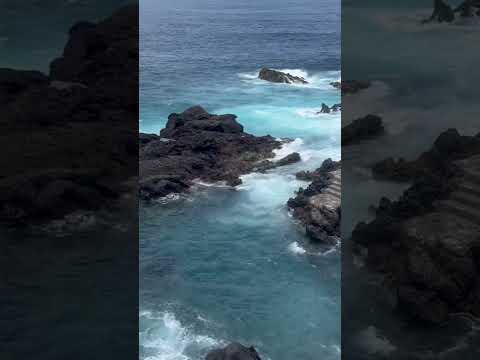 Ocean waves in Tenerife 🇮🇨🏝️#tenerife #ocean #waves #canaryislands