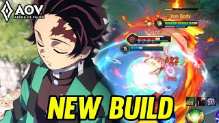 Aov : Yan/Tanjiro Gameplay | New Build - Arena Of Valor LiênQuânMobile rov