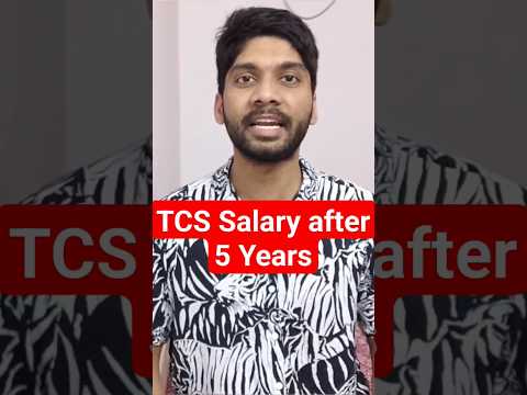 TCS Salary after 5 Years | TCS Ninja | TCS Digital | IT Analyst #shorts