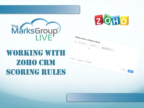 Zoho CRM Scoring Rules: How to Work With Them