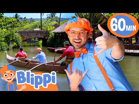 Blippi Visits the Polynesian Culture Center - Blippi | Educational Videos for Kids