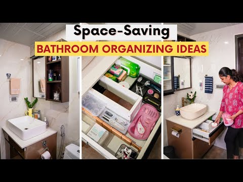 Space-Saving Bathroom Organizing Ideas | Complete Bathroom Reorganization