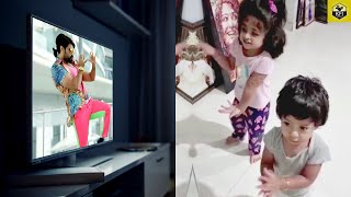 Ayra Yash Dancing With Brother Yatharv New Video😍 | KGF Star Yash Children | Radhika Pandit Daughter