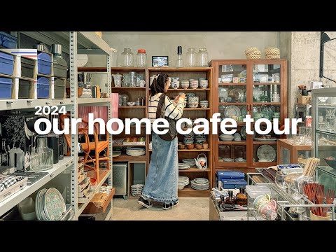 our home coffee bar tour 2024 (retro aesthetic)