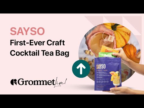 Make Craft Cocktails Effortlessly with SAYSO Craft Cocktail Tea Bags | Grommet Live