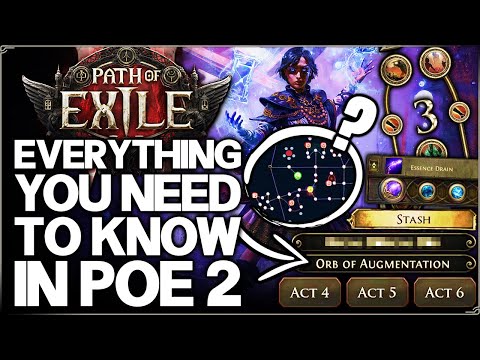 Path of Exile 2 - ULTIMATE Guide to EVERYTHING - Classes, Gear, Leveling, Builds, Skill Tree & More!