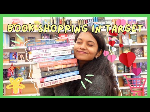 Did I just review all Colleen Hoover books in a Target store😱?! Target adventures + Book Tour 📖🛒🛍❤️