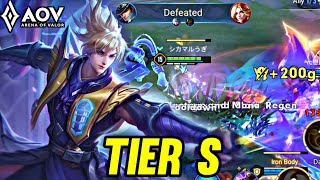 AOV : VALHEIN GAMEPLAY | TIER S - ARENA OF VALOR LIÊNQUÂNMOBILE ROV