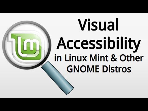 Visual Accessibility & Zoom in Mint and Other GNOME Distros