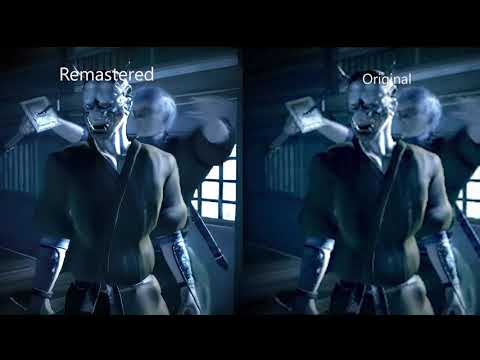 Tenchu 2 birth of the stealth Comparison original x Remastered