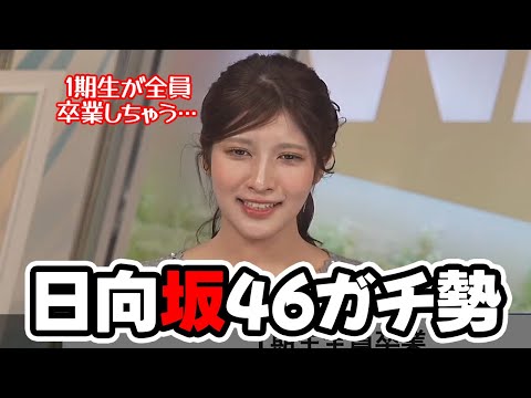 【岡本結子リサ】日向坂46かとしの卒セレで号泣したお天気キャスターですが更に卒業メンバーが発表されショックを受ける