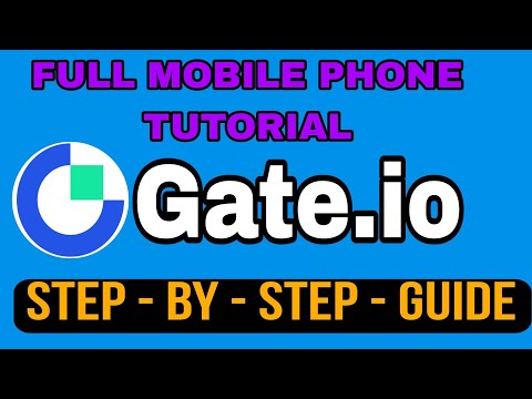 GATE.IO EXCHANGE FULL GUIDE TUTORIAL FOR BEGINNERS