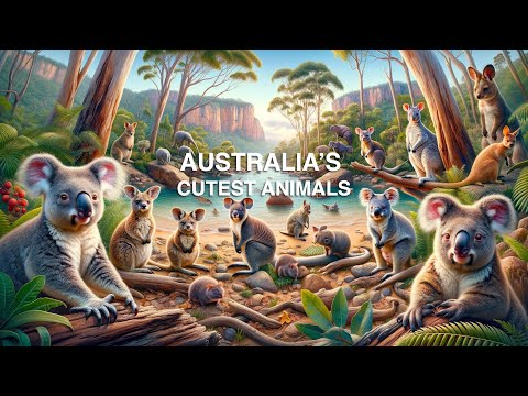 Australia's Cutest Animals: Koala, Kangaroo, Quokka, Platypus, Wombats, Bandicoots