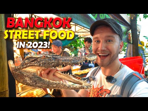 THAI Street Food in 2023! / Kaset Fair BANGKOK / Epic Food Tour in Thailand