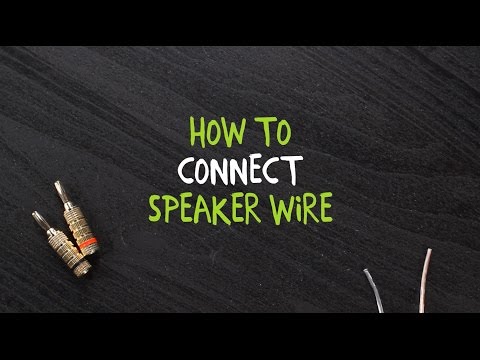 How to Connect Speaker Wire to a Binding Post | Kanto Solutions