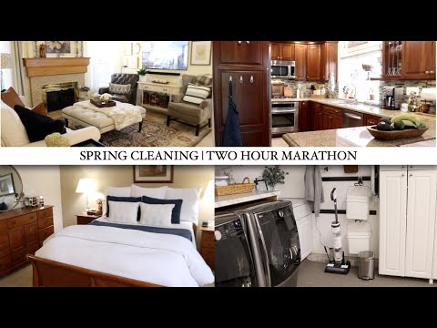 SPRING CLEANING MARATHON | 2 HOURS OF CLEANING MOTIVATION