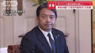 【速報】年収の壁「178万円目指す」自公国が合意　ガソリンの暫定税率は廃止へ【スーパーJチャンネル】(2024年12月11日)