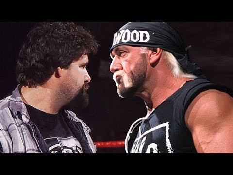 The True Story Of The Real Life Heat Between Hulk Hogan And Mick Foley