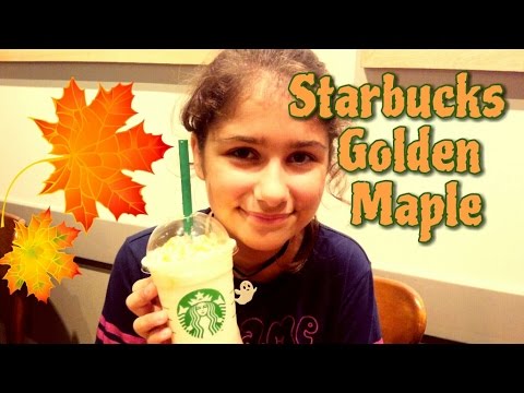 Japan Starbucks Golden Maple Candy Walnut Frappuccino