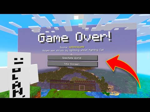 I Died In Minecraft Hardcore... Kinda