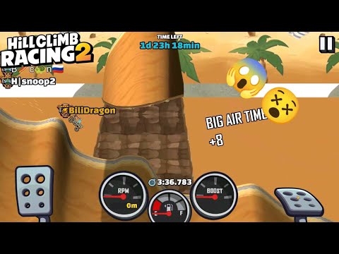 The End Of Rapid Descent Event!😱😵Hill Climb Racing 2