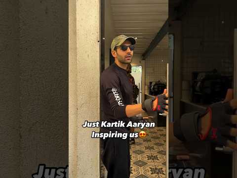 Kartik Aaryan is inspiring us with his campaign behaviour. #kartikaaryan #bollywood #shorts