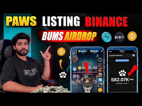 PAWS LISTING CONFIRM ON BINANC || PAWS AIRDROP LISTING || PAWS AIRDROP PRICE || PAWS MYSTRY QUEST