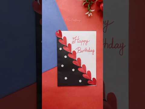 Easy Birthday Card Making Idea| Easy paper card| Paper Craft