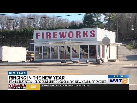 Seven decade old family-owned fireworks store prepares to welcome in the new year