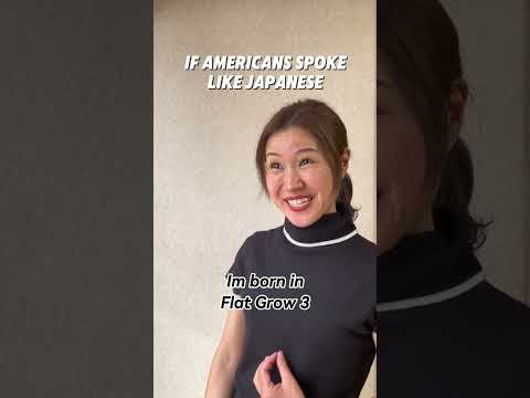 If Americans spoke like Japanese #japanese #japanesebelike #japaneselanguage #japaneseculture