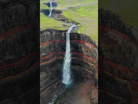 View Of The Aurora, Mount Arjuno Welirang, Litlanesfoss waterfall Iceland #nature #relaxing #travel