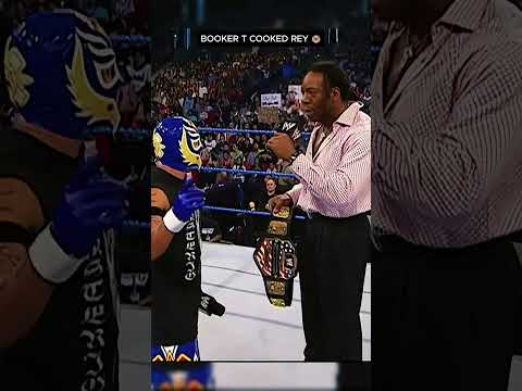 BOOKER T COOKED REY MYSTERIO HERE lmao - WWE Smackdown #wwe #shorts