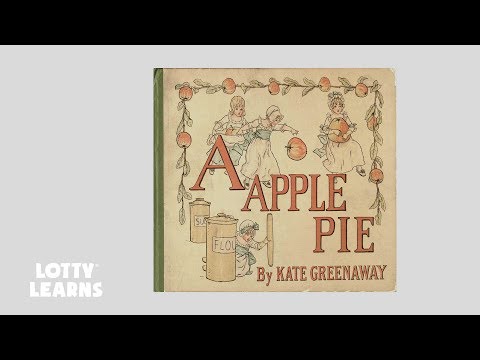 A APPLE PIE | Classic picture book | Let's read together! | LOTTY LEARNS